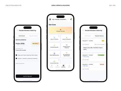 All-in-One Solution for Home & Community: CRM + App mobile app mobile app design product design ui ui design user experience user interface ux ux design