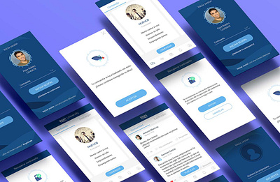 E-learning & Social Network App UI — Sales Community Platform community app e learning app mobile app design productivity app sales platform social network ui ui concept ux ui design