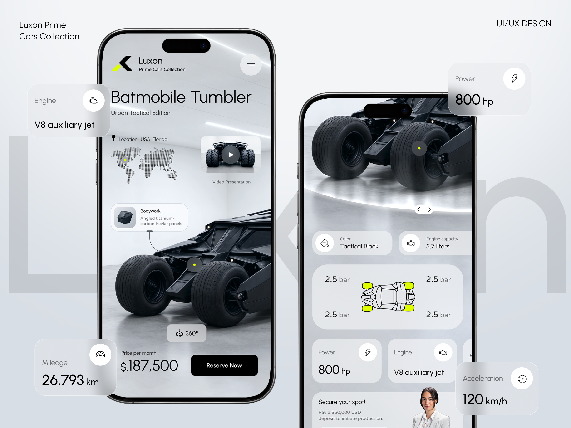 Car Rental Responsive animation car rent diagnostic elegant futuristic interface minimalist mockup product design rental responsive ui ui design ux ux design vehicle website