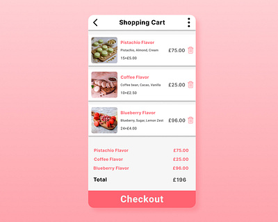 Day 058 : Shopping cart dailyui