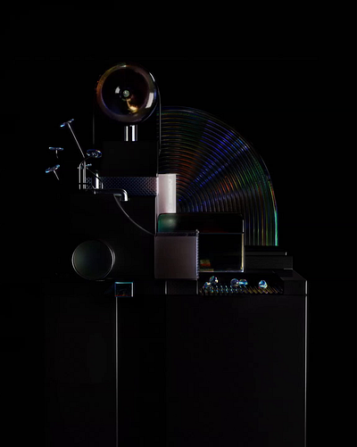 Automation 3d animation art c4d concept device frosted glass high tech illustration intelligent machine mechanism motion desgin motion graphics render tech technology