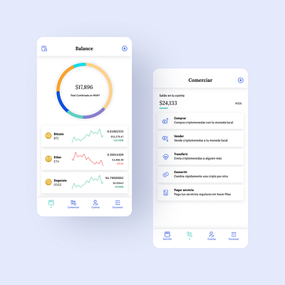 Crypto Banking App UI: Clean, Modern & Trust-Driven crypto ux