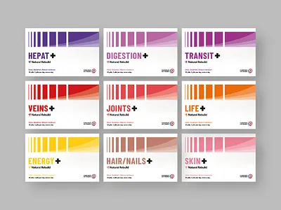 Natural Rebuild logo packaging
