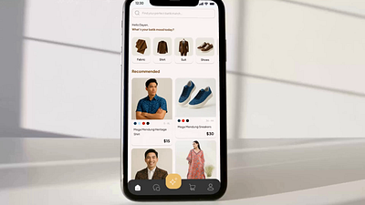 Batikara - AI Powered Batik Marketplace ai artisan batik batikindonesia branding ecommerce fashion hub local marketplace mobiledesign ui uidesign uiux uxdesign