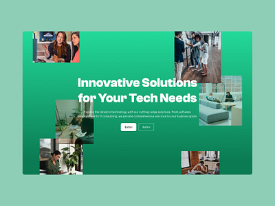 Header Landing Page Exploration design landing page web design