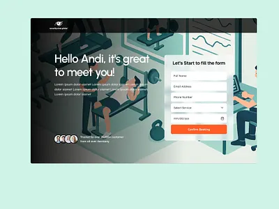 Form Landing Page Exploration form landing page