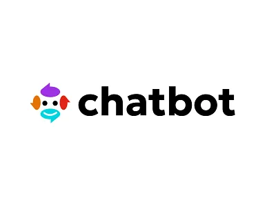 Chatbot bold bot branding chat design geometric logo logodesign mobile modern social