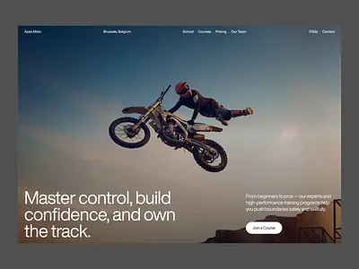 Apex Moto (UI Animation) 2025 trends after effects animation branding design graphic design grid illustration layout motion graphics typo typography ui ui elements uidesign ux web web design website ui