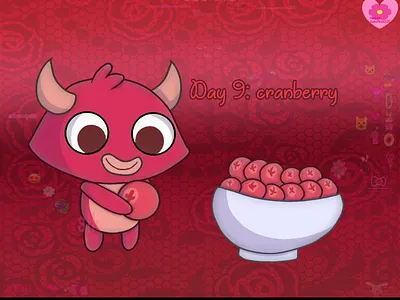 Junefairytale Day 9: cranberry art post art tag digital art drawing fan art illustration