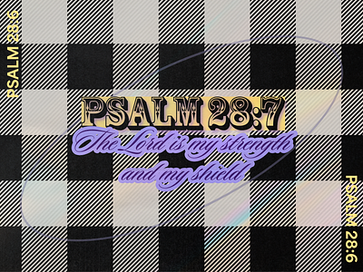 PCM Design Challenge | Psalm 28:6 art artwork church design design challenge graphic design pcmchallenge prochurchmedia social media typography