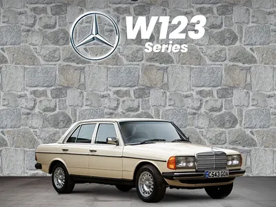 Mercedes Benz - W123 Series branding desain design graphic design illustration manipulation typography vector