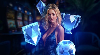 Peton | Promo Banners banner design bettin blue casino gamble grap igame midjourney promo slot sport