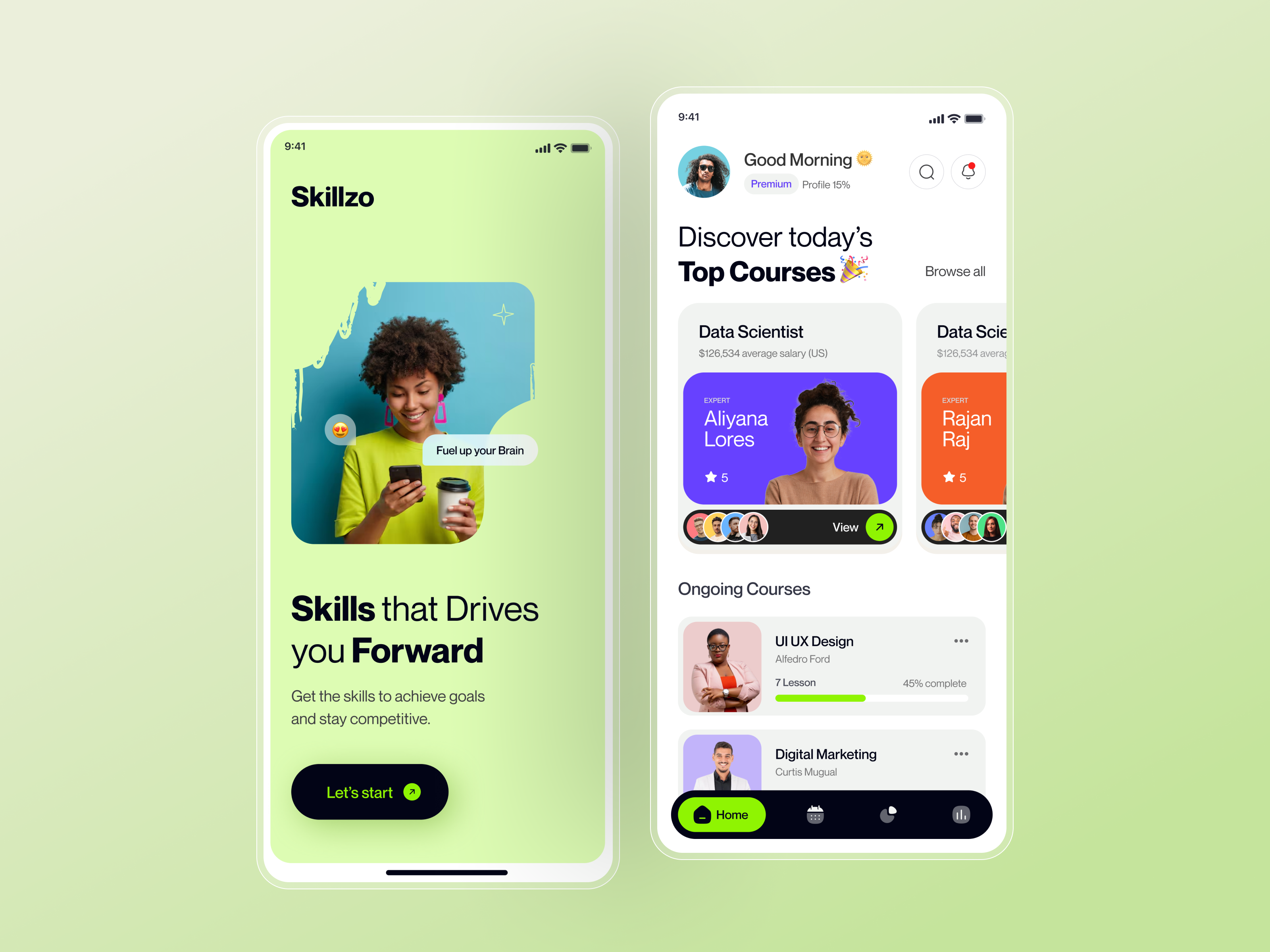 Example of Mobile App Design (30 Screens)