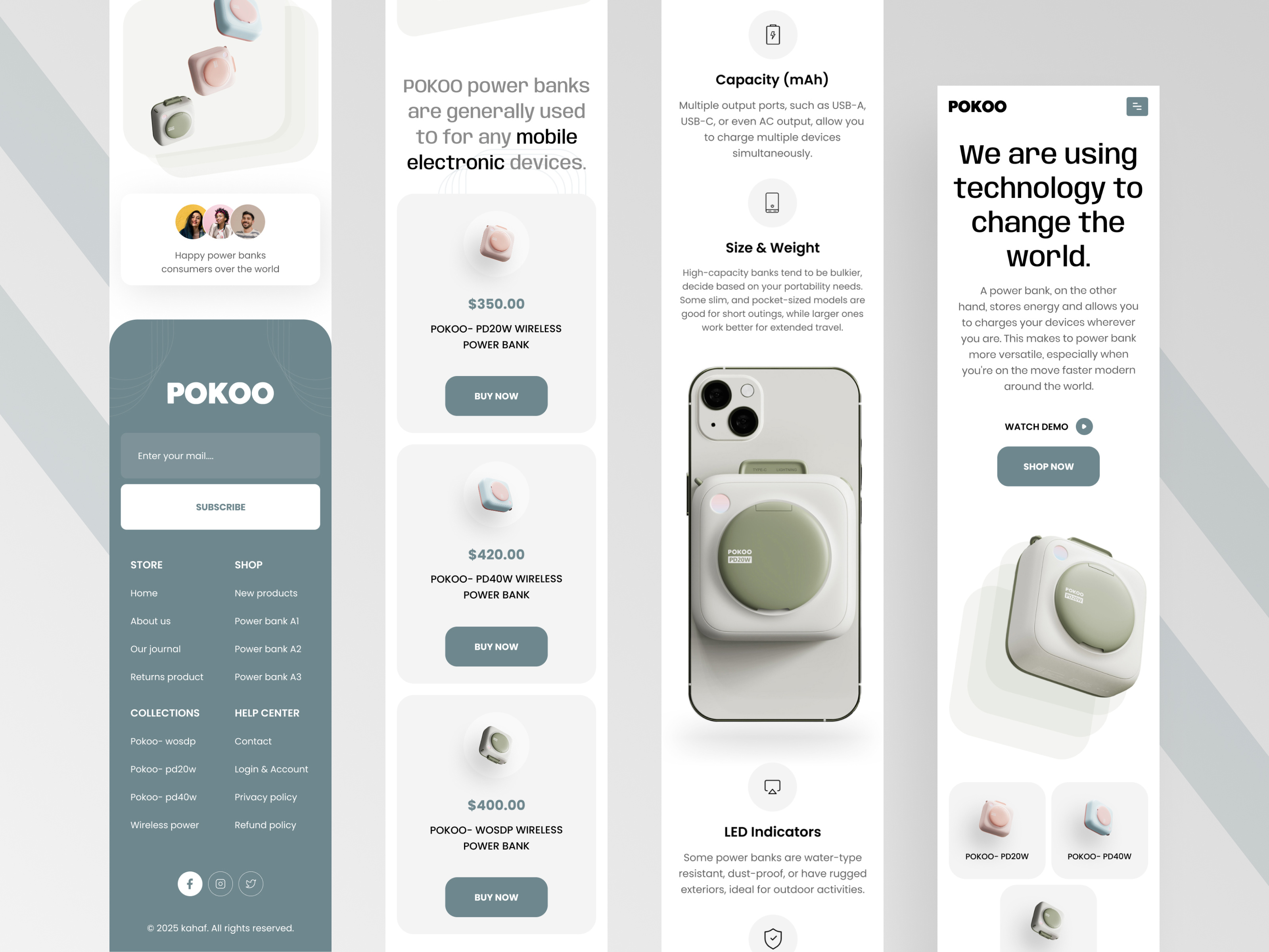 Example of Responsive Landing Page Design 