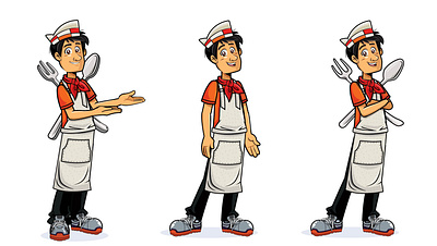 PACOMERTE - Restaurant advertising character branding design graphic design illustration logo typography vector
