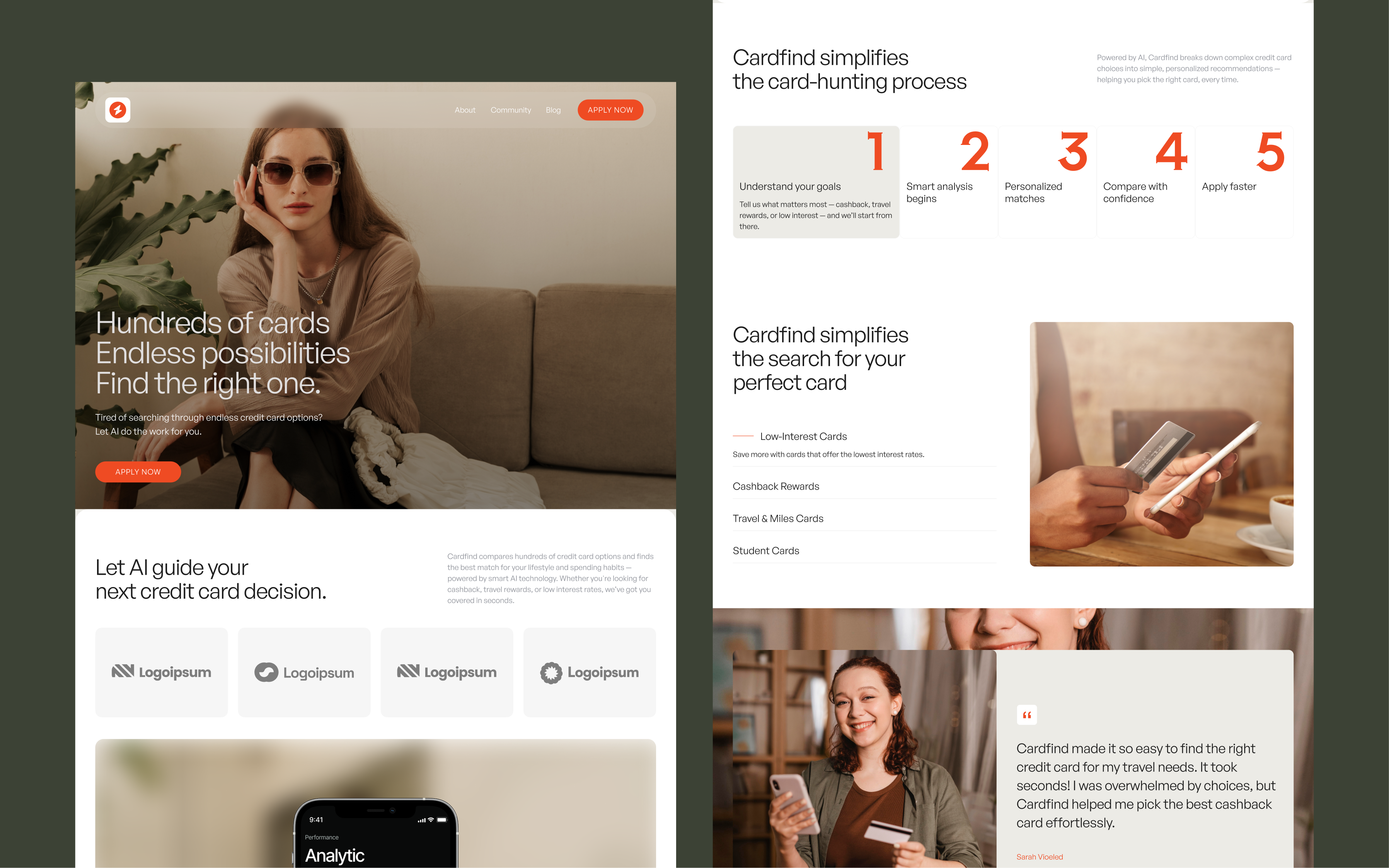Carta - Professional Services Website Template agencydesign aifinance cleandesign creditcard finance professionalwebsite webflowtemplate websitedesign