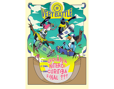 Vert Vibes X Wagner Loud cartoon character design comic graphic design posters sports