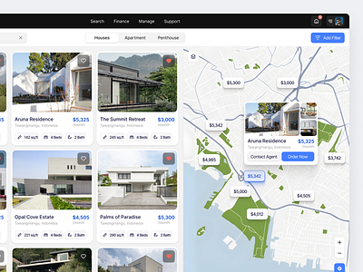 Solira - Real Estate SaaS Dashboard cansaas clean dashboard design home minimalist modern modern design product product design properties property real estate saas sales dashboard ui ux