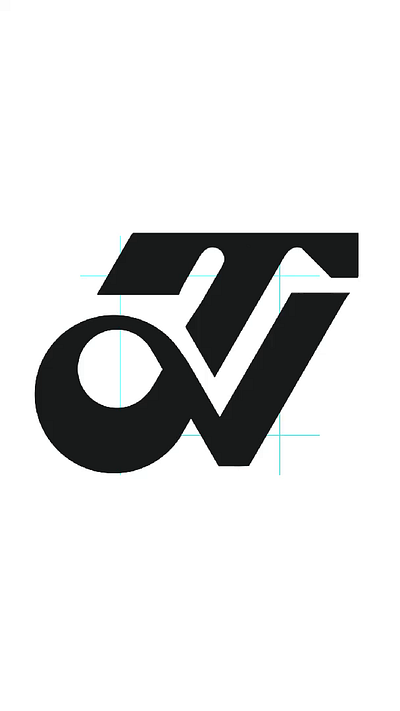 TV VT monogram logo for sale anhdodes branding design graphic design illustration logo logo design logo designer logo for sale logodesign minimalist logo monogram tv vt logo typography