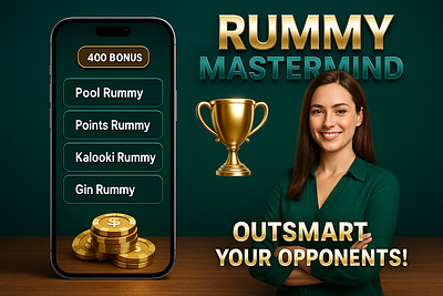 Rummy Mastermind - UI of the mobile and tablet. design graphic design rummy rummydevelopment ui ux