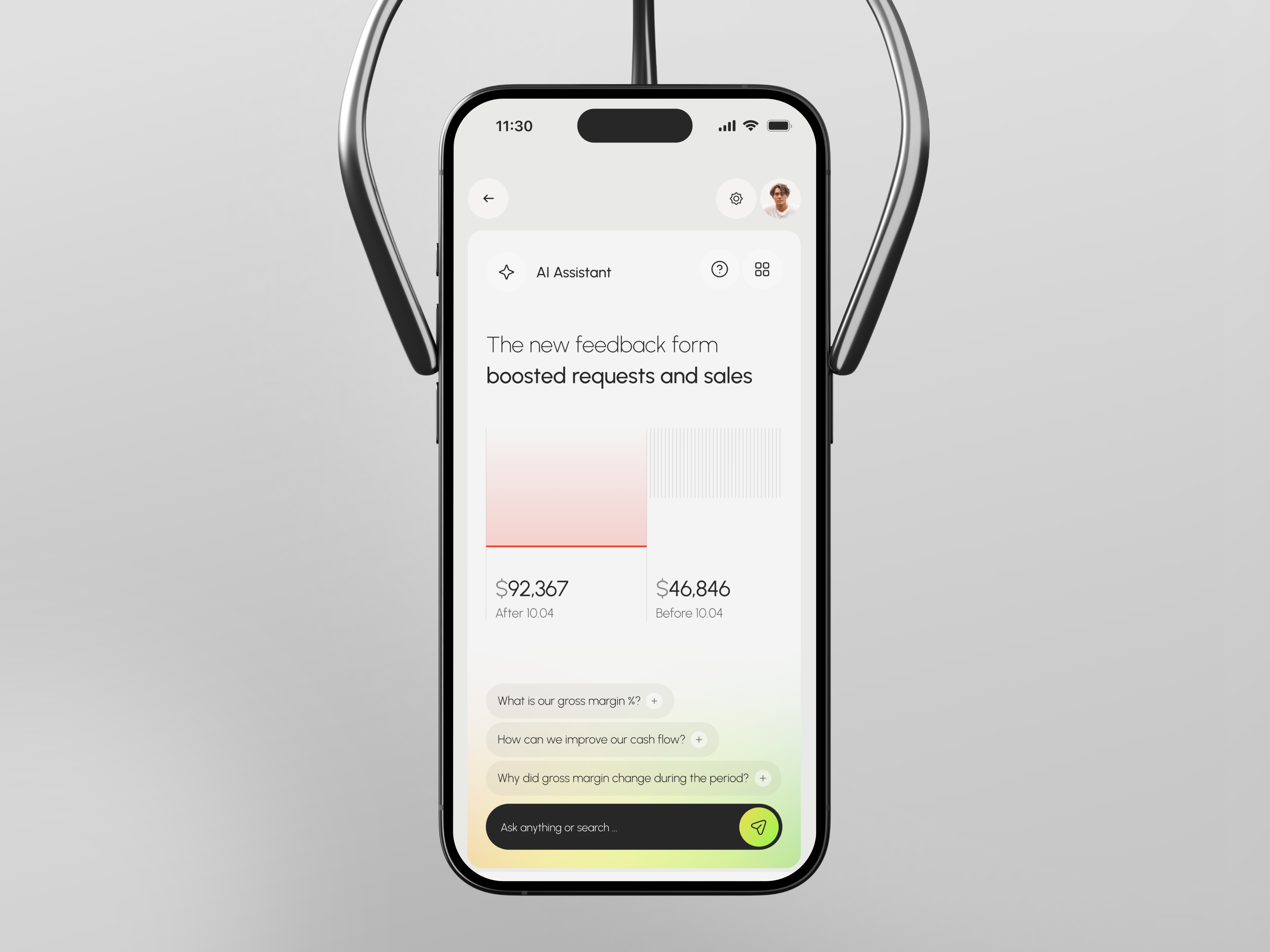 Finsera - Sales CRM App account app b2b business crm dashboard design finance interface mobile product saas sales service ui ux