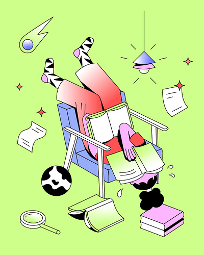 Tired Character branding character color design graphic design illustration ui vector