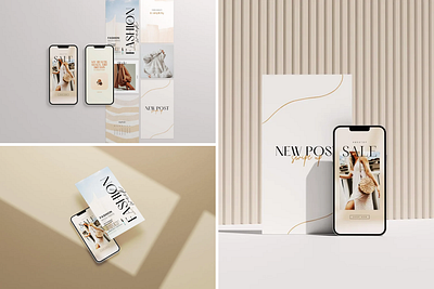 Story Mockup bohem instagram instagram mockup iphone minimalist mockuline mockup modern design post post mockup story mockup
