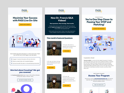 Email Design Templates for Courses - Pass Program email campaigns email design email marketing email marketing designs email template