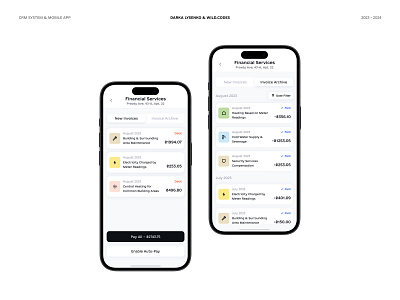 All-in-One Solution for Home & Community: CRM + App finance financial management home management mobile app mobile app design product design ui ui design user experience user interface ux ux design