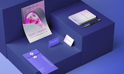 US Visual Identity - LED Phototherapy branding graphic design