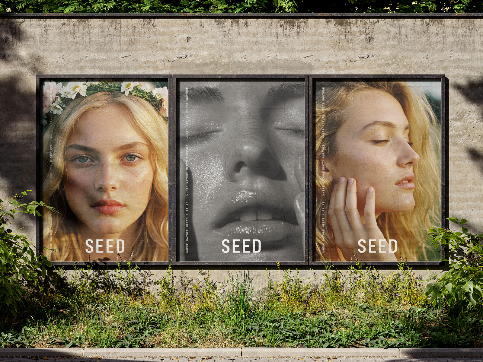 SEED - skincare brand design brand designer brand identity branding brandmark custom logo custom logo design design graphic design identity identity design logo logo design logo designer skincare logo typography visual identity wordmark