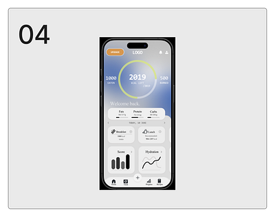 Nutrition apps ui design apps graphic design mobile nutrition ui ux