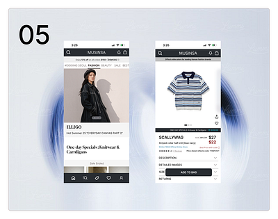 Online fashion brand e-commerce apps ui redesign apps ecommerce fashion redesign ui