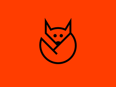 Fox animal logo brand branding design fox fox logo graphic design logo logodesign logomark logos mascot logo minimal logo