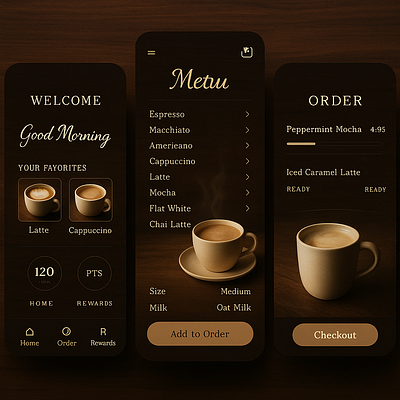 Coffee Delivery App appdesign appexclusive baristalife coffeeaddict coffeebreak coffeecrave coffeedeals coffeedelivery coffeelover coffeeonthego coffeetime coldbrew dailycoffee grabandgocoffee instantpickmeup mobilecoffeeapp mobiledesign mvp orderandsave ordercoffee