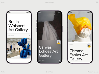 Events android app concept design figma ios ui uiux