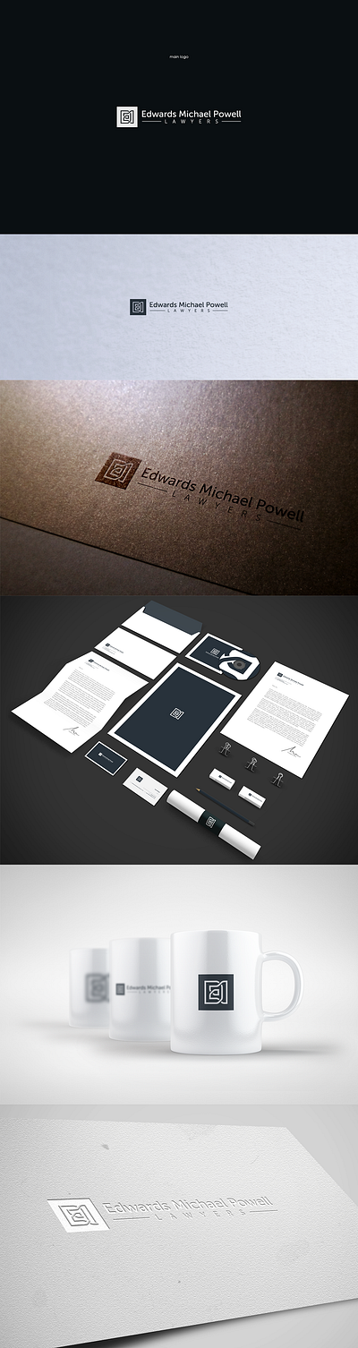 Edwards Michael Powell Lawyers (Branding Proposal) branding