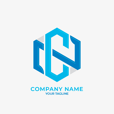 Flat design logo template flat design logo template