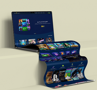 Gamming Store landing gamming landing page ui ui ux web design