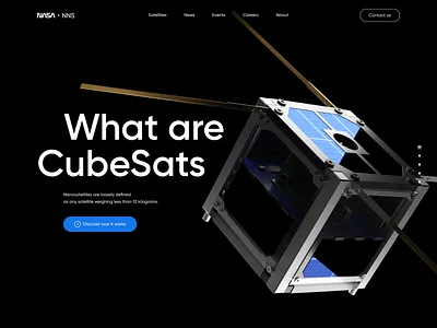 Satellite Landing Page satellite website design web design web design ui webdesign website website design