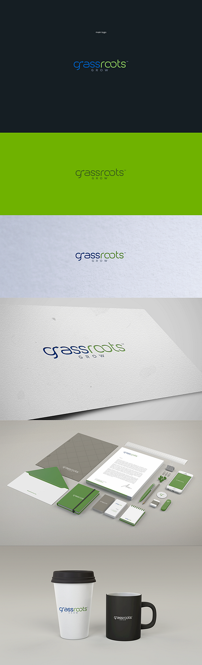 Grassroots Logo (Branding Proposal) branding logo