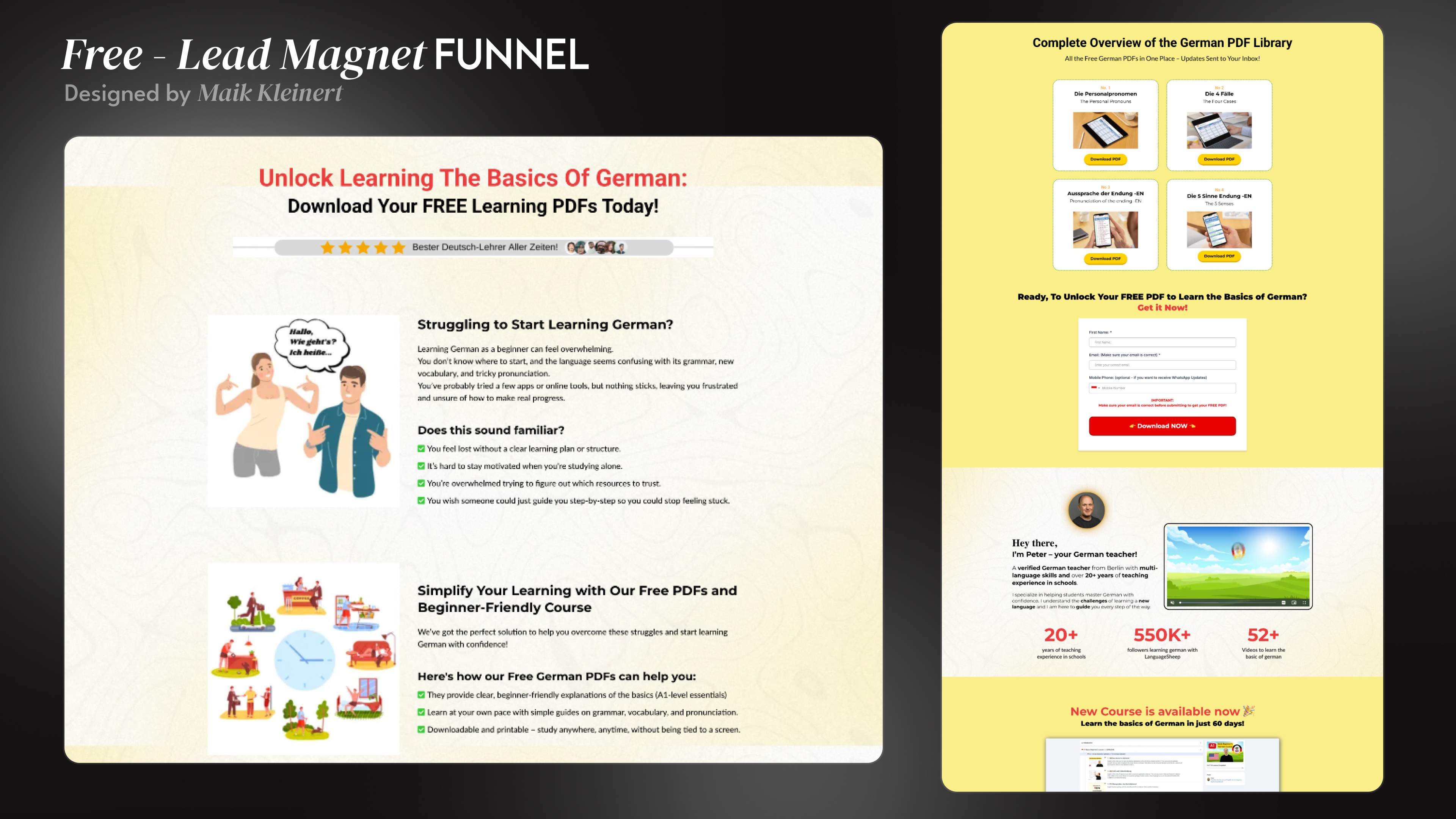 Example of Lead Magnet Funnel