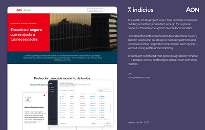 AON Case Study product design ui design ux design ux strategy uxui