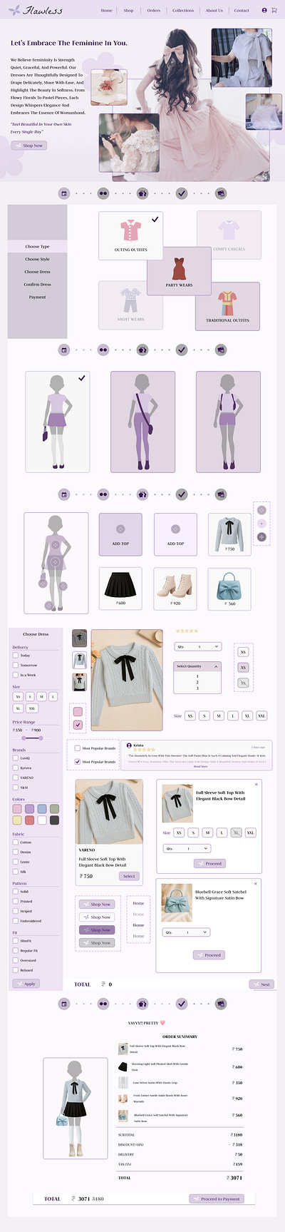 Daily UI Challenge - Day 12 - E-commerce Shop challenge dailyui design desktop ui ecommerce ecommerce website figma home homepage design interaction design landing page minimal design shop shopping shopping website ui ui design ui inspiration ux ux design