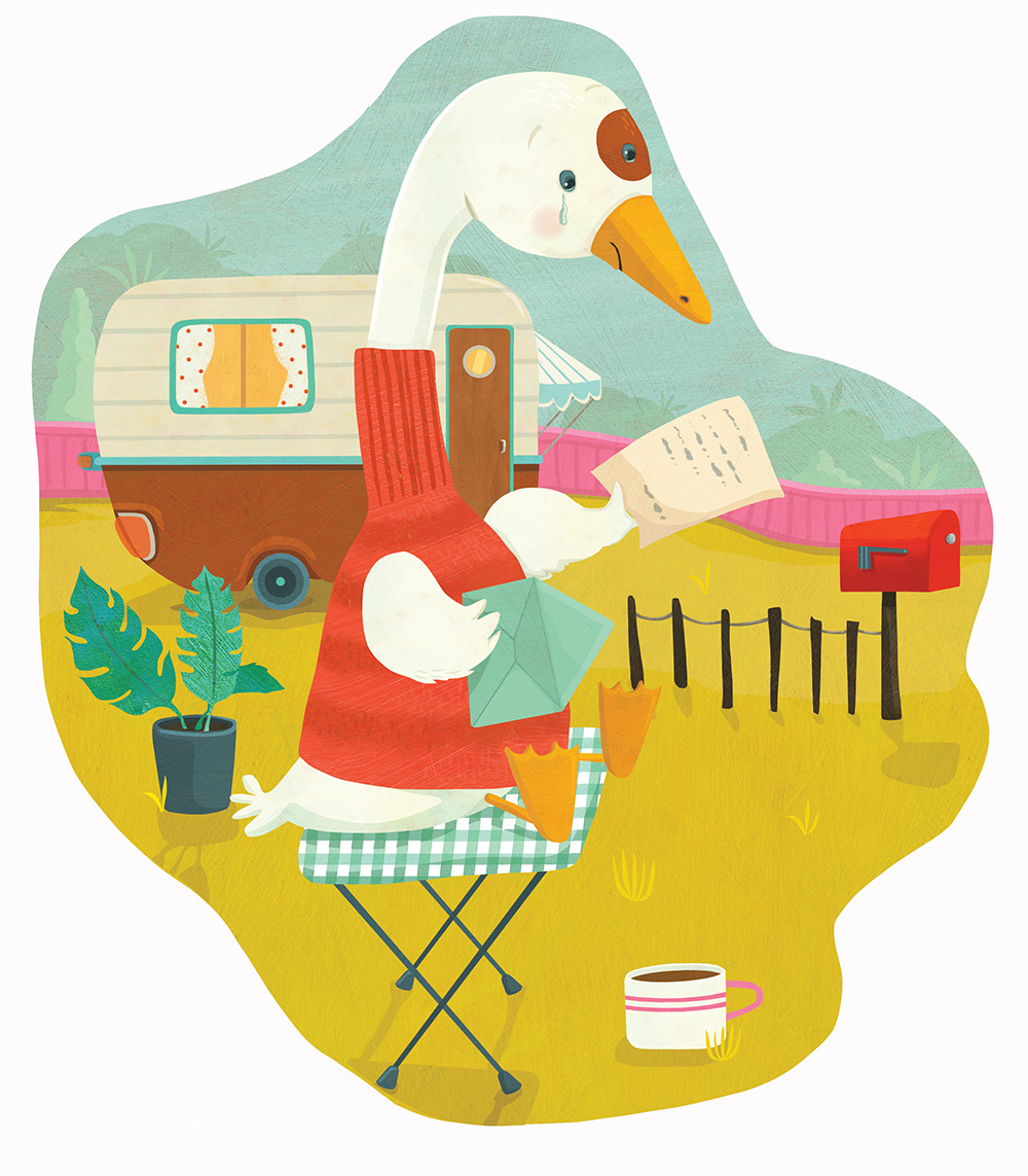 Personal project – short story about Mama Goose childrens book illustration childrens books childrens illustration goose illustration kidlitart kids books whimsical