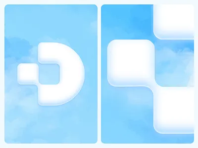 Logo for a AI Startup 3d ai brand design brand identity branding cloud icon logo logo design startup tech