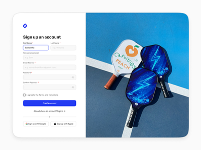 Sign up Page - Daily UI #01 01 challenge daily ui daily ui 01 daily ui challenge sign up sign up page signup page ui ui design uiux ux