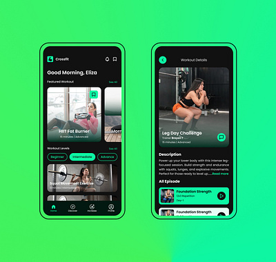Fitness app design in figma app design fitness app fitness app design fitness app ui fitness app ui ux fitness app us gym app gym app design mobile app design molibe ui ux ui ui ux ux design workout app