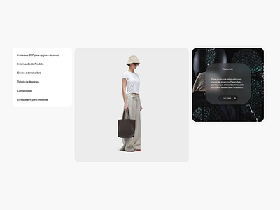 Minimal Fashion Product Layout app interface clothing store content focus design system ecommerce design fashion fashion interface mobile commerce modern interface product layout product page product showcase shopping screen sustainable fashion ui layout user journey ux concept web layout