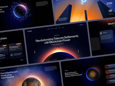 Blockchain Wallet Landing Page bank banking blockchain crypto landing cryptocurrency defi exchange finance fintech ico landing page nft payment platform token wallet web design inspiration web3